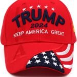 2024 MAGA Camo Cap – Adjustable & Patriotic Style