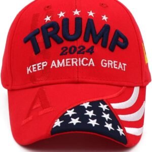 2024 MAGA Camo Cap – Adjustable & Patriotic Style