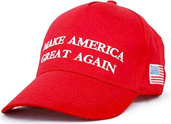 2024 MAGA Hat - Adjustable Trump Cap with USA Flag
