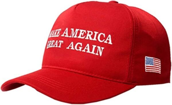2024 MAGA Hat with USA Flag - Adjustable & Stylish