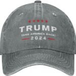 2024 MAGA Vintage Adjustable Cotton Baseball Cap