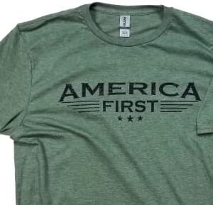 America First T-Shirt: Proudly Patriotic & Super-Soft