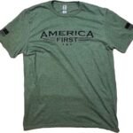 America First T-Shirt: Proudly Patriotic & Super-Soft