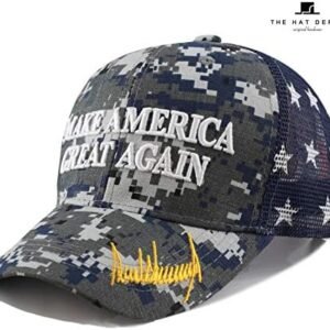 Donald Trump 3D Signature Cap - Keep America Great!
