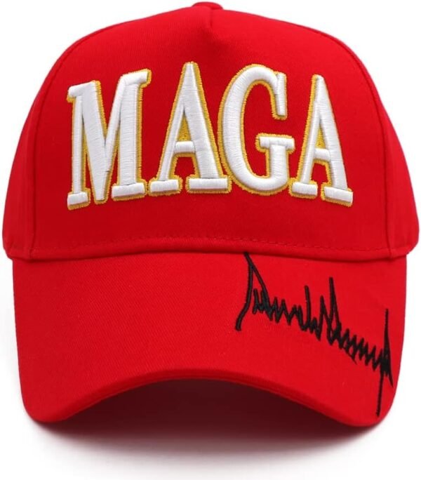 Embroidered MAGA Camo Hat | Trump 2024 Adjustable Cap