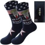 Funny MAGA Socks: Let's Go Brandon Patriotic Gift