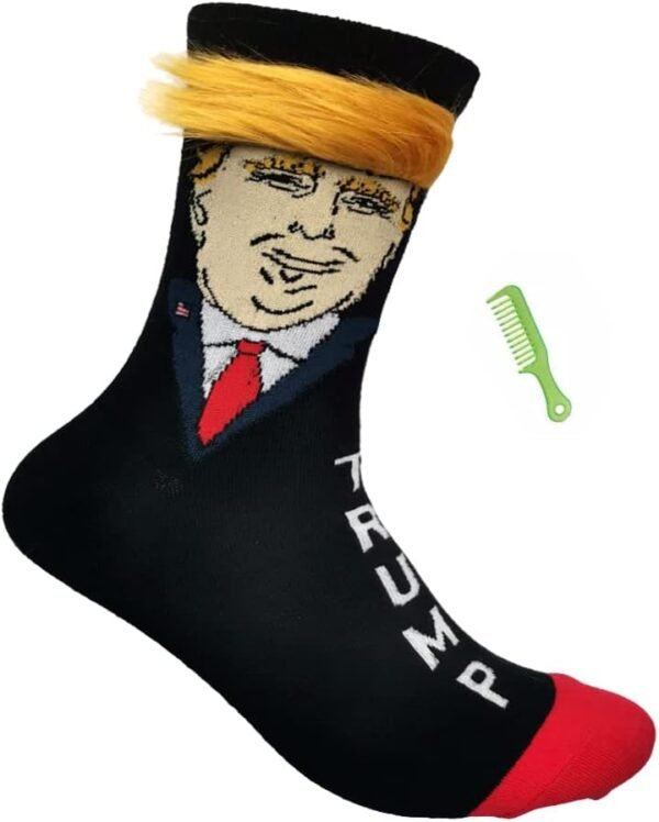 Funny Trump Socks - Unisex Novelty Gift for 2024