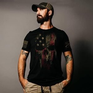 Grunt Style Men's American Reaper 2.0 Tee – Patriotic Comfort