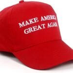 MAGA Adjustable Hat with USA Flag - Premium Comfort Cap