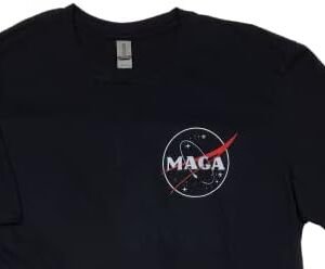 MAGA NASA T-Shirt: Soft, Proudly Made in USA