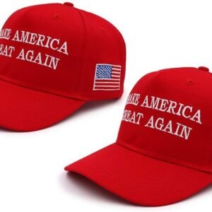 Patriotic MAGA Hat - Trump 2024 Adjustable Baseball Cap