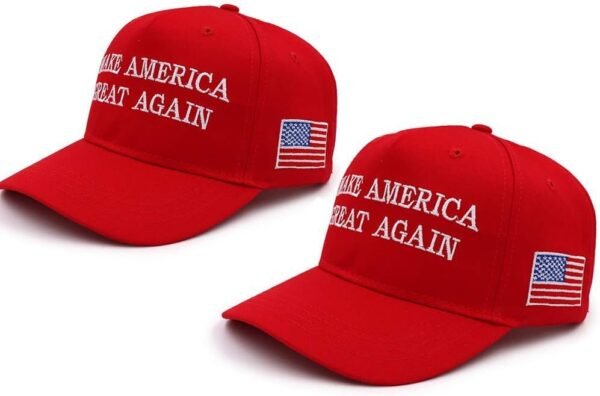 Patriotic MAGA Hat - Trump 2024 Adjustable Baseball Cap