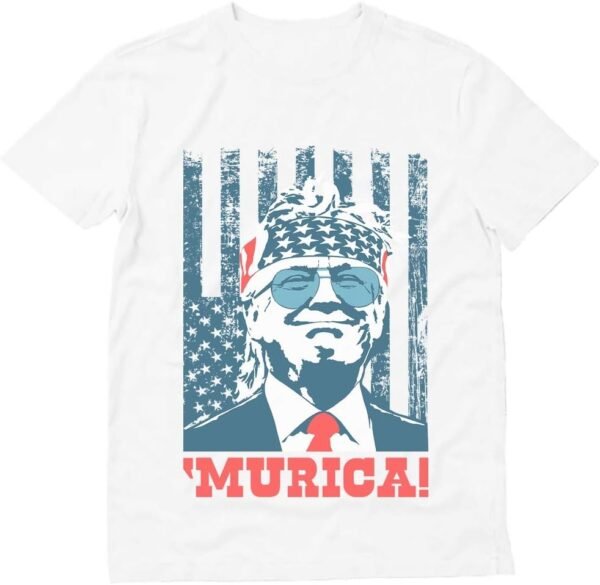 Patriotic 'Murica MAGA T-Shirt for Men