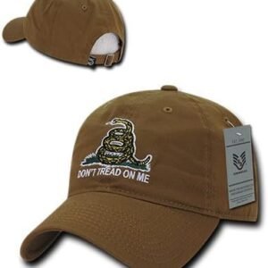Rapiddominance Gadsden Flag Relaxed Cap - Premium Comfort