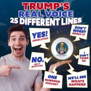 Talking Trump Fortune Teller Ball - Light Up & Answer!