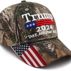 Trump 2024 Adjustable MAGA Hat – Take America Back!