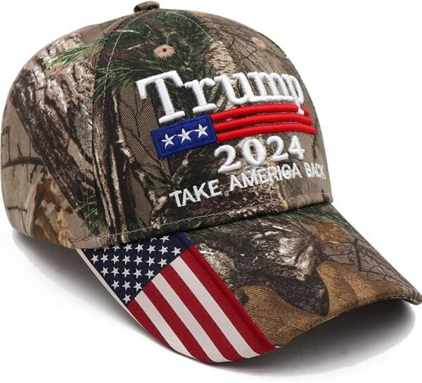 Trump 2024 Adjustable MAGA Hat – Take America Back!