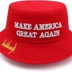 Trump 2024 Bucket Hats - USA Flag MAGA Caps!