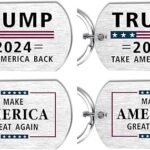 Trump 2024 Flag Keychain - MAGA & Take America Back!