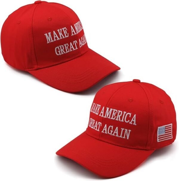 Trump 2024 MAGA Hat & 50 Stickers Set