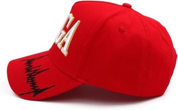 Trump 2024 MAGA Hat - Adjustable Embroidered Cap
