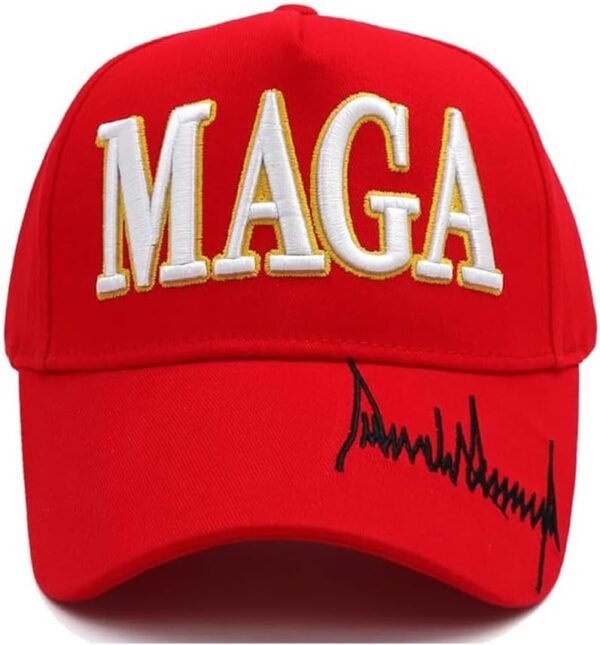 Trump 2024 MAGA Hat - Adjustable Embroidered Cap
