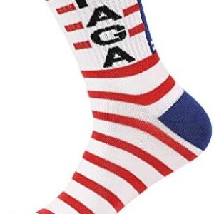 Trump 2024 MAGA Socks - Gag Gifts for Patriots!