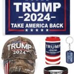 Trump 2024 Supporter Kit: Hat, Flag & More!