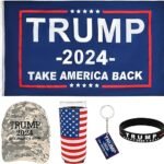 Ultimate Trump 2024 Patriot Kit: Flag, Hat & More!
