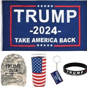 Ultimate Trump 2024 Patriot Kit: Flag, Hat & More!