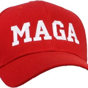 USA-Made MAGA Trump Adjustable Ballcap - Sun Protection