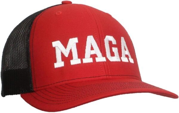 USA-Made Trump MAGA Trucker Cap - Snapback Style